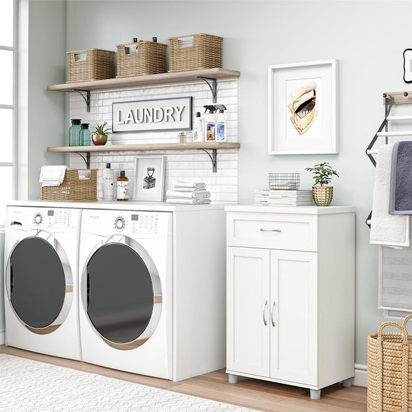 Ameriwood Home Systembuild Evolution Lory Framed 2 Door/1 Drawer Base Cabinet