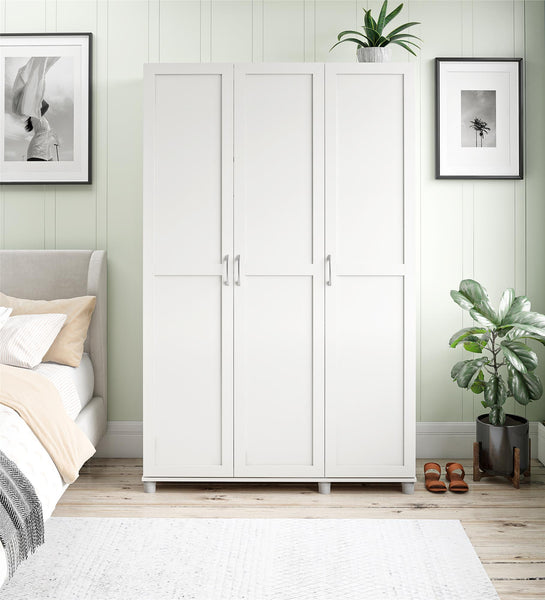 Ameriwood Home Systembuild Evolution Lory Framed 3 Door Wardrobe