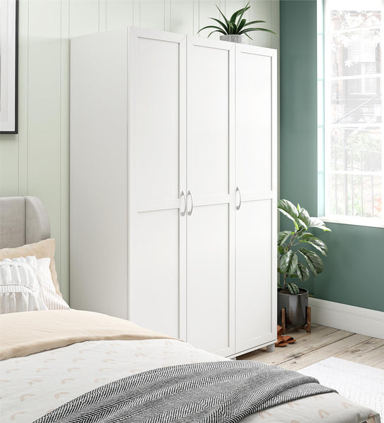 Ameriwood Home Systembuild Evolution Lory Framed 3 Door Wardrobe