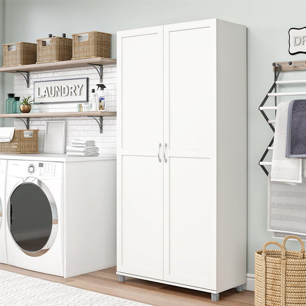 Ameriwood Home Systembuild Evolution Lory Framed 36" Utility Cabinet