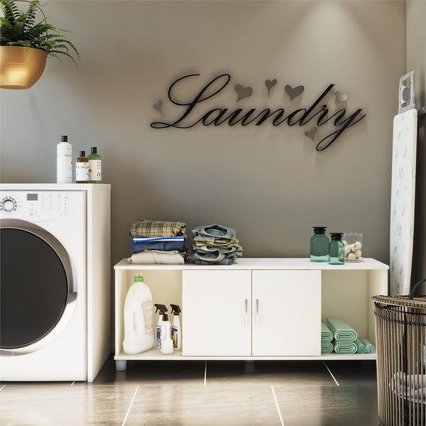 Ameriwood Home Systembuild Evolution Lory Shoe Storage Bench