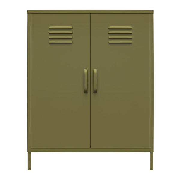 ameriwood home Systembuild Evolution Mission District 2-Door Metal Locker Cabinet