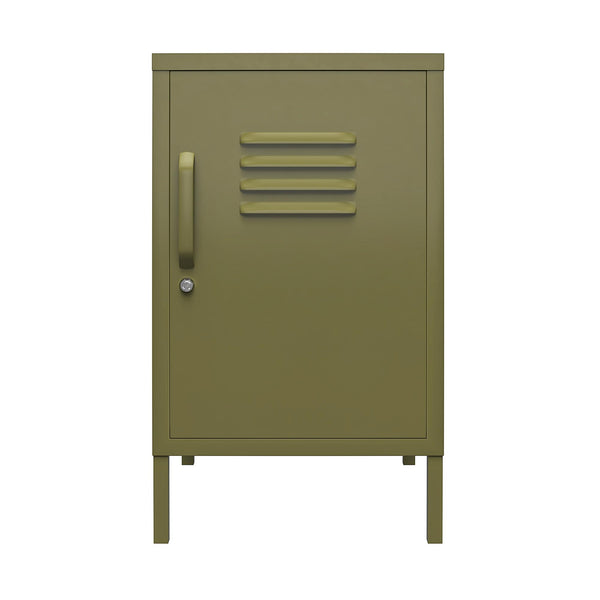 Ameriwood Home Systembuild Evolution Mission District Metal Locker End Table