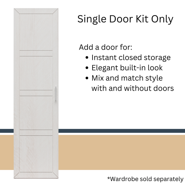 Ameriwood Home Systembuild Evolution Perry Park Modular Membrane Press Single Door Kit
