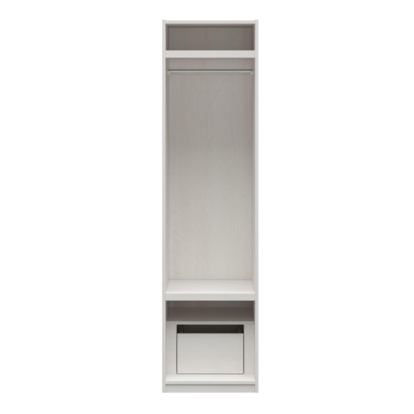 ameriwood home Systembuild Evolution Perry Park Modular Wardrobe Shelving Unit with Drawer