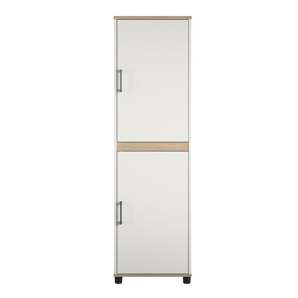 ameriwood home SystemBuild Evolution Whitmore 2 Door Kitchen Pantry Cabinet