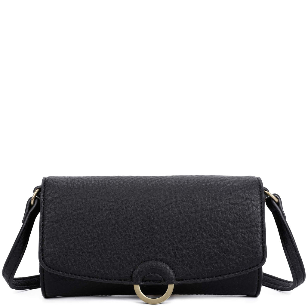 ampere creations Agnes Wallet Crossbody - Black