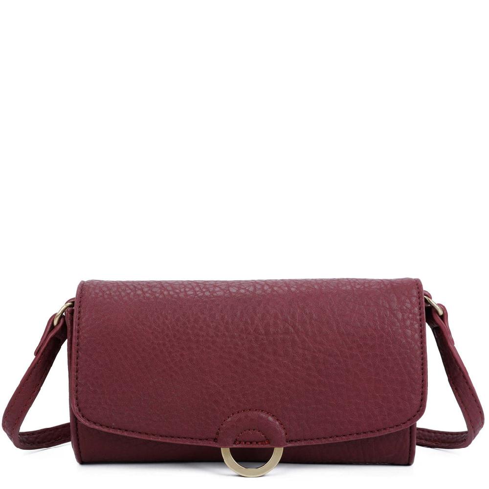 ampere creations Agnes Wallet Crossbody - Eggplant