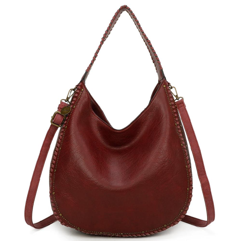 ampere creations Memphis Hobo - Burgundy