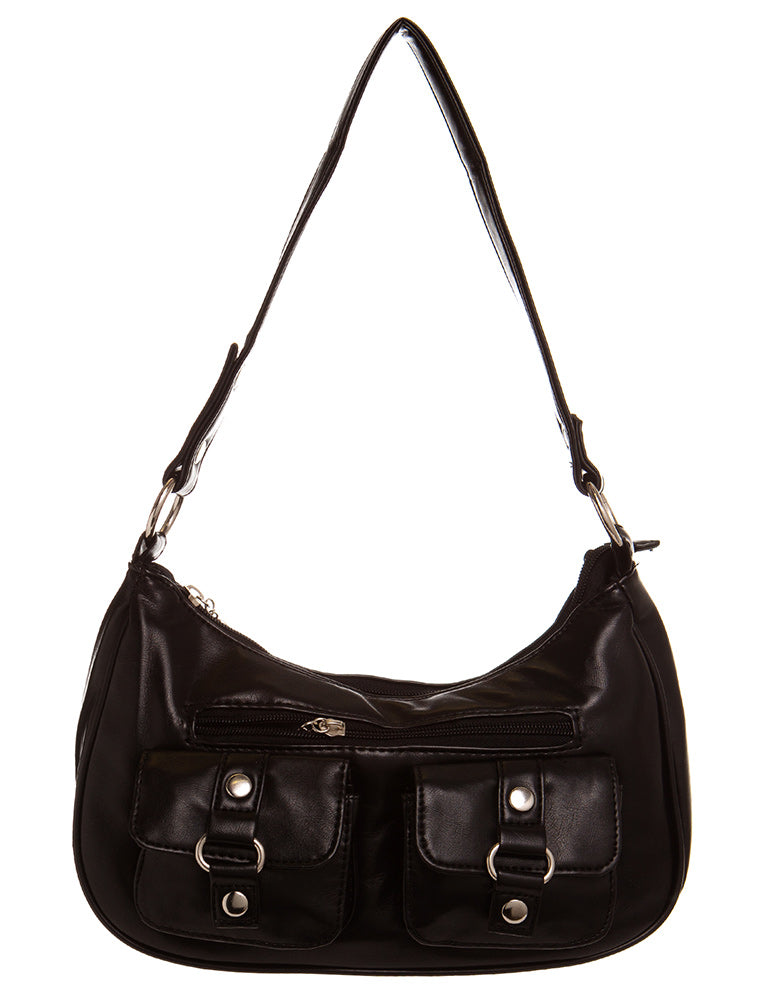 ampere creations Saddie Satchel - Black