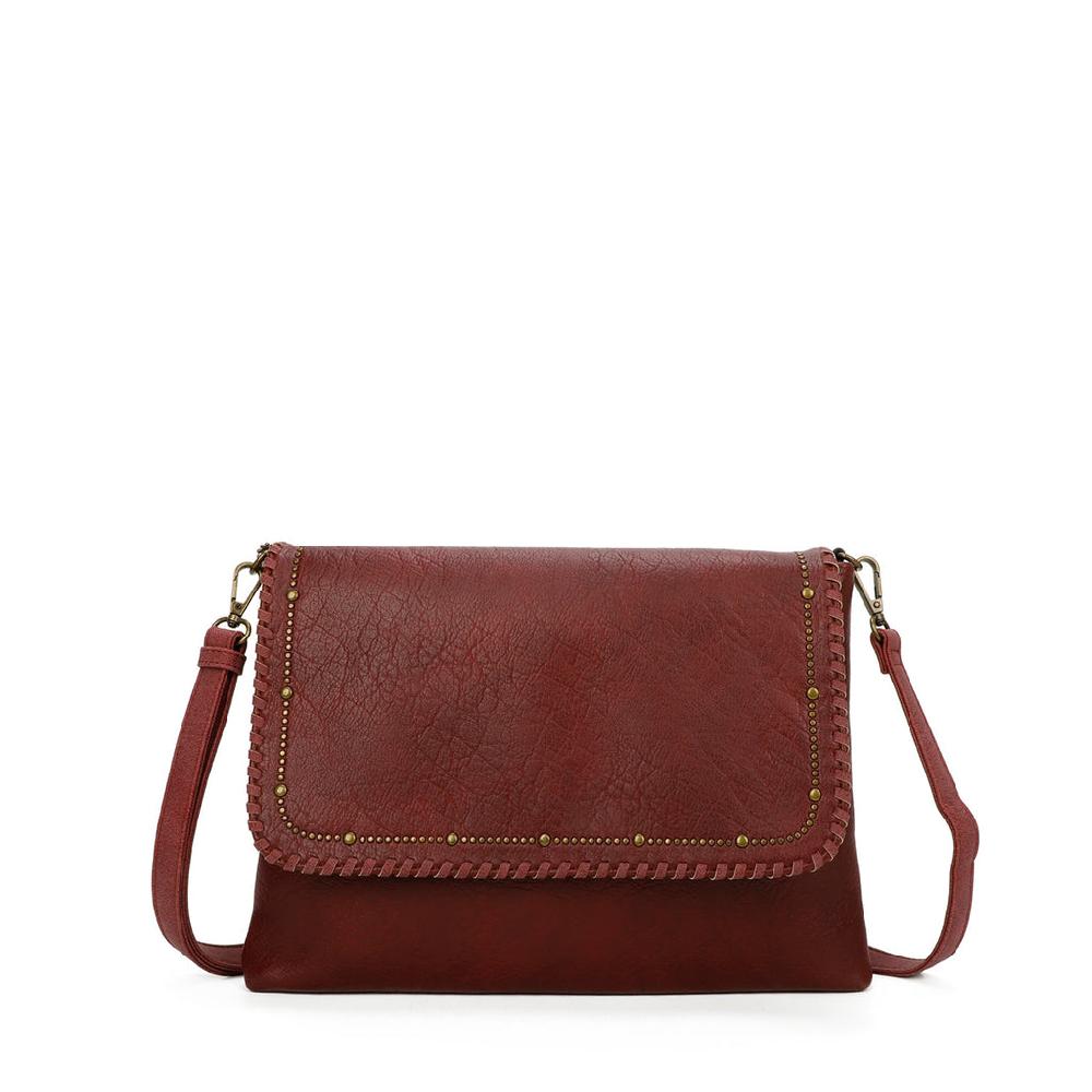 ampere creations Savannah Crossbody - Burgundy