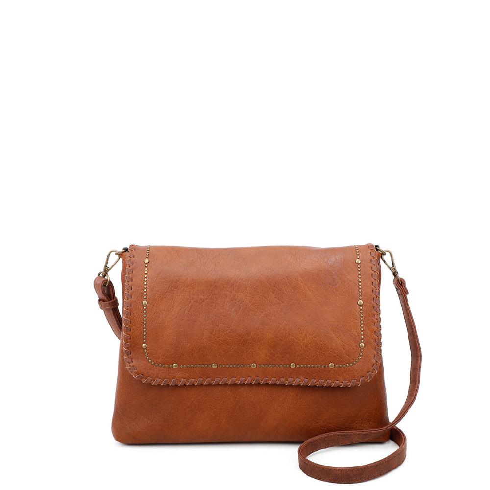 ampere creations Savannah Crossbody - Cognac