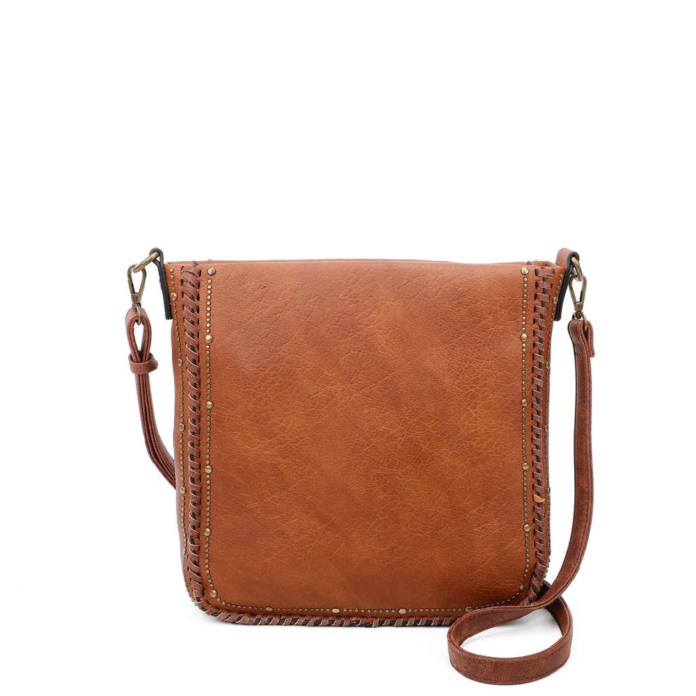 ampere creations Shelby Crossbody - Cognac
