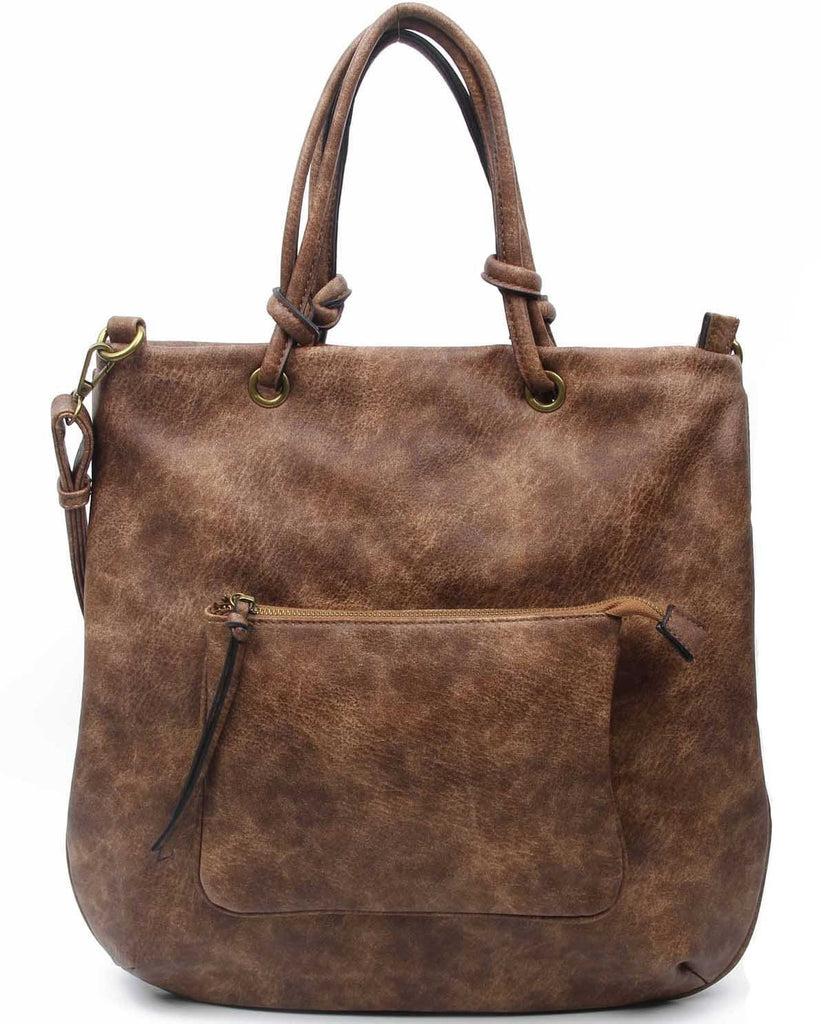 ampere creations The Addison Tote - Brown ampere creations The Addison Tote - Brown
