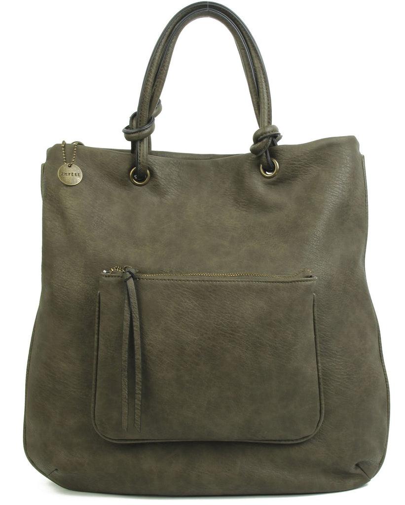 ampere creations The Addison Tote - Khaki ampere creations The Addison Tote - Khaki