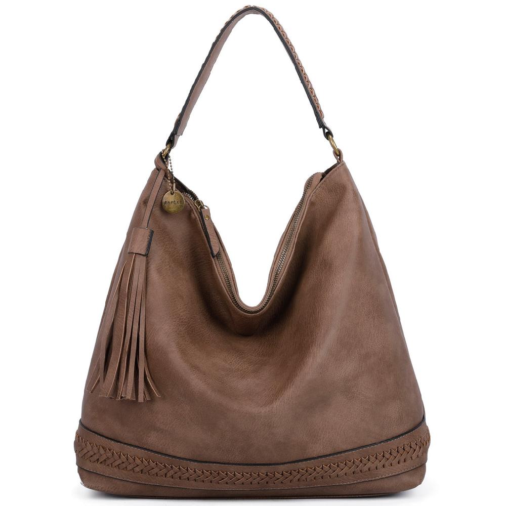 ampere creations The Aida Hobo - Shiitake Brown ampere creations The Aida Hobo - Shiitake Brown