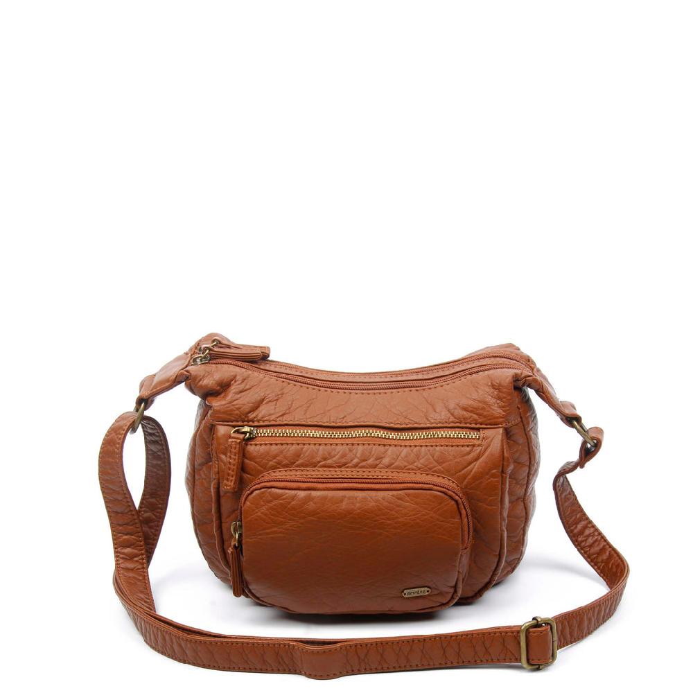 ampere creations The Alison Crossbody - Brown
