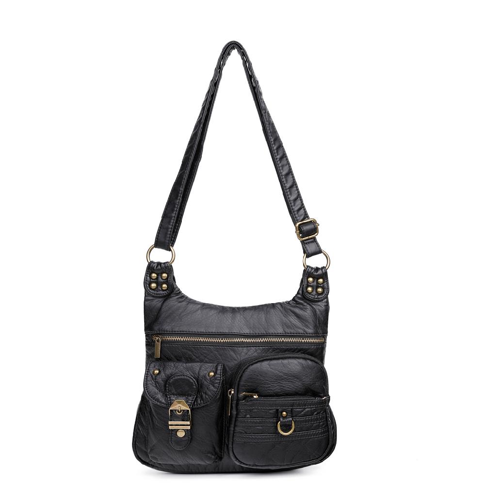 ampere creations The Aria Crossbody - Black