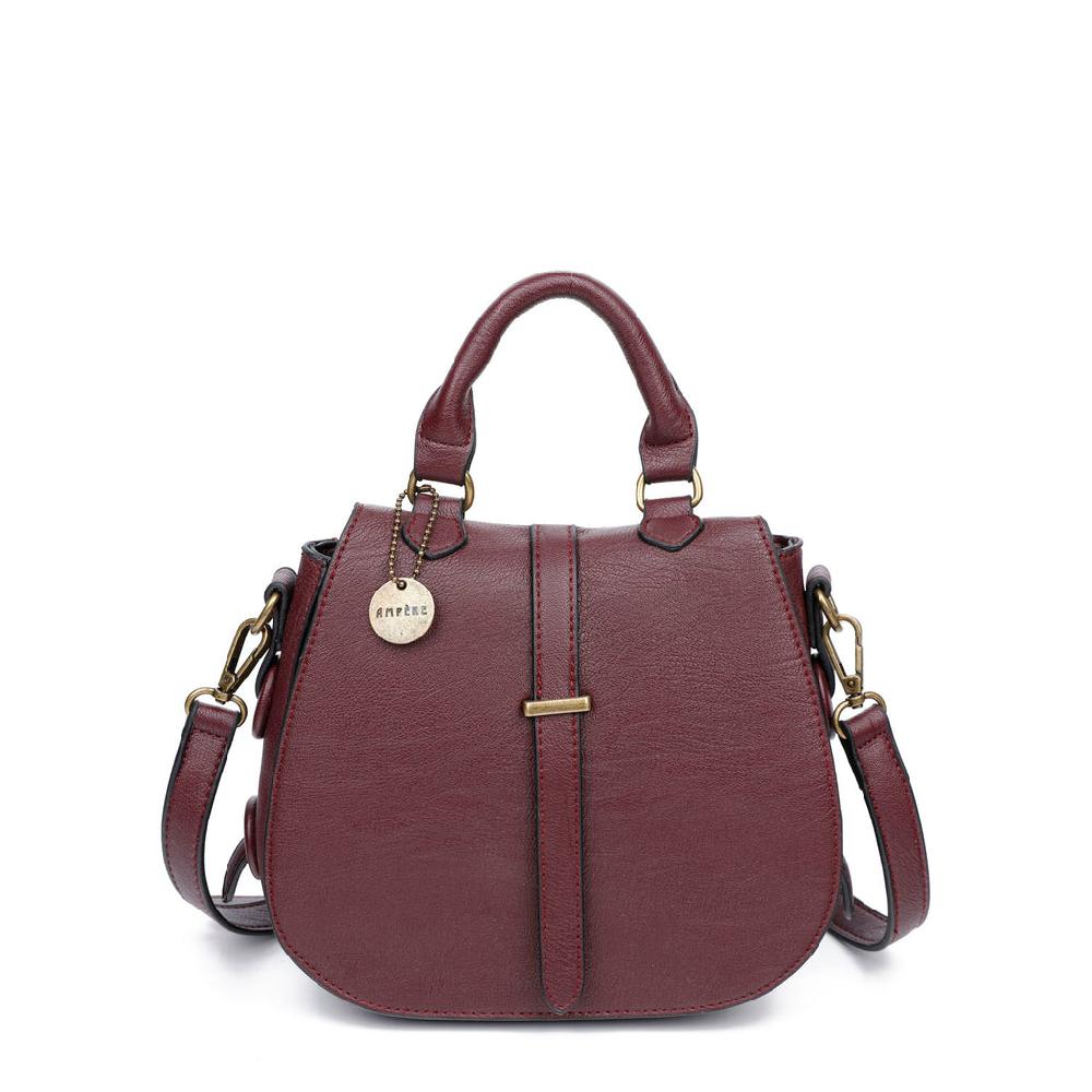 ampere creations The Carli Crossbody - Wine