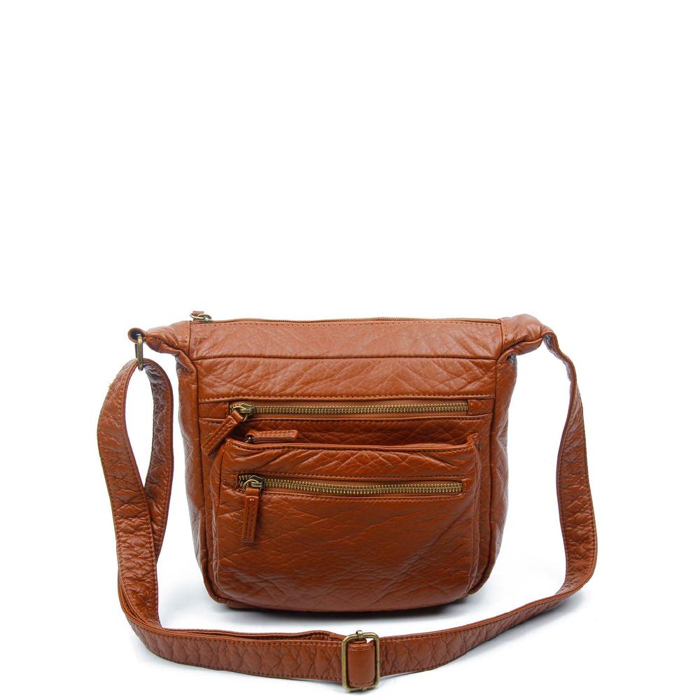 ampere creations The Elsa Crossbody - Brown