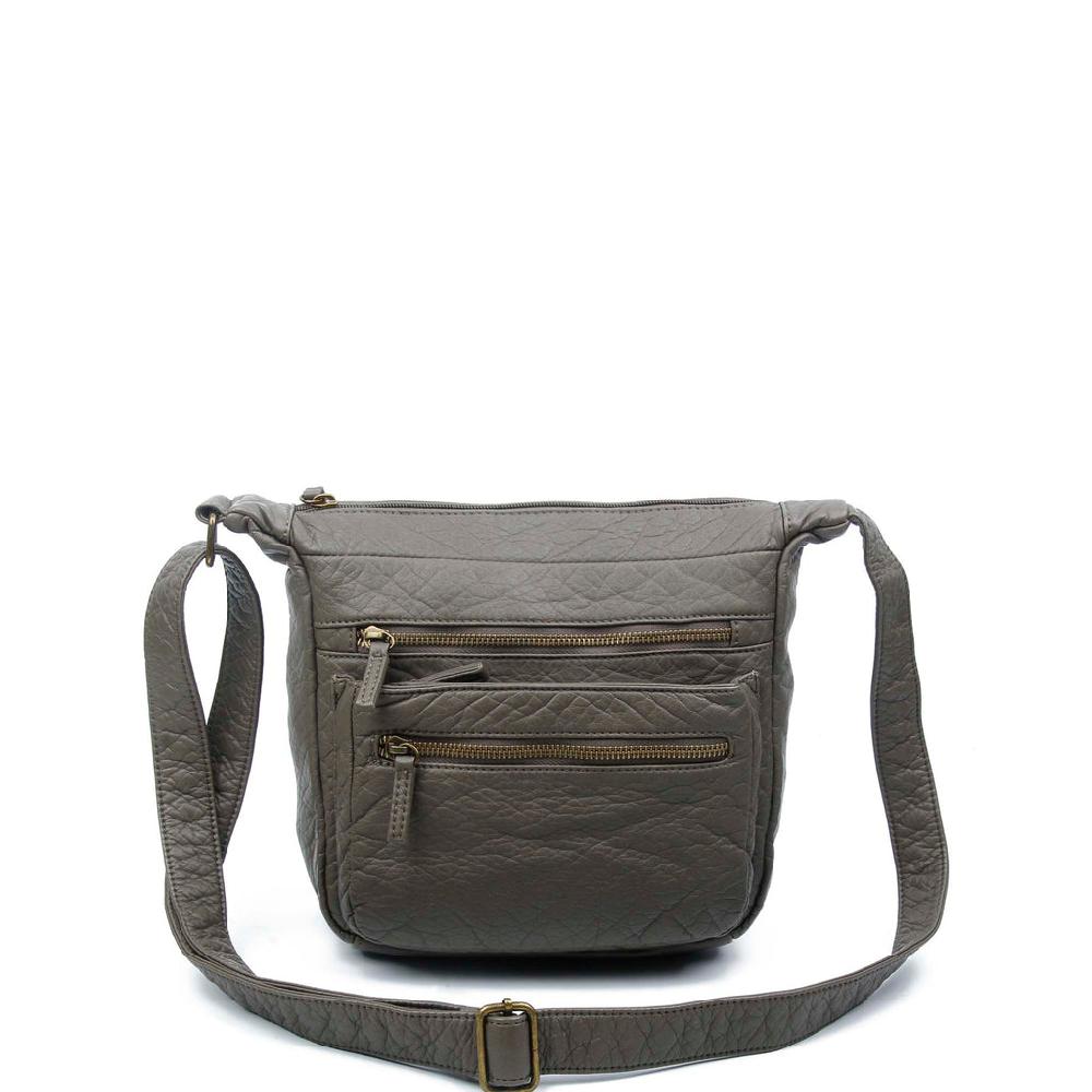 ampere creations The Elsa Crossbody - Dark Grey