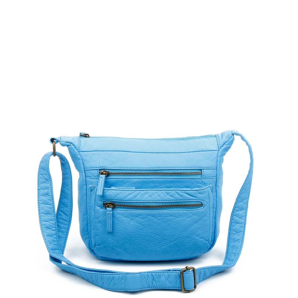 ampere creations The Elsa Crossbody - Serenity Blue