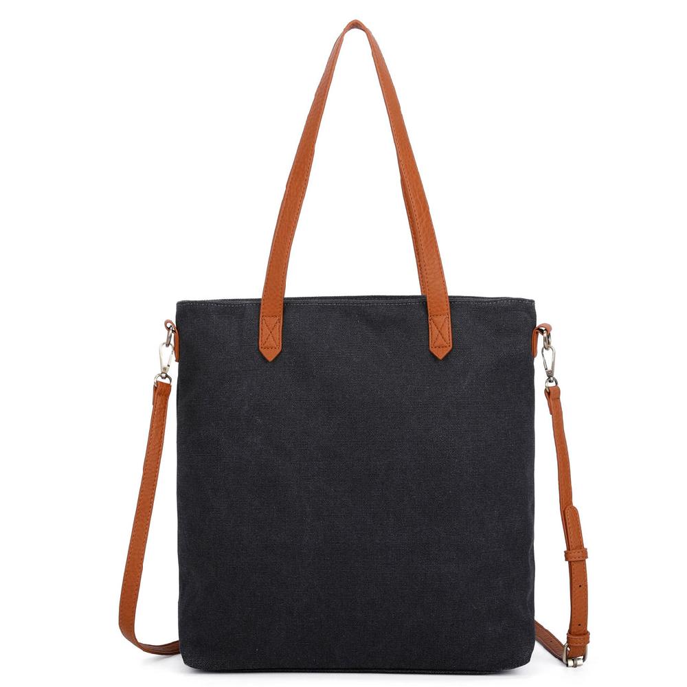 ampere creations The Katrina Canvas Tote - Coal