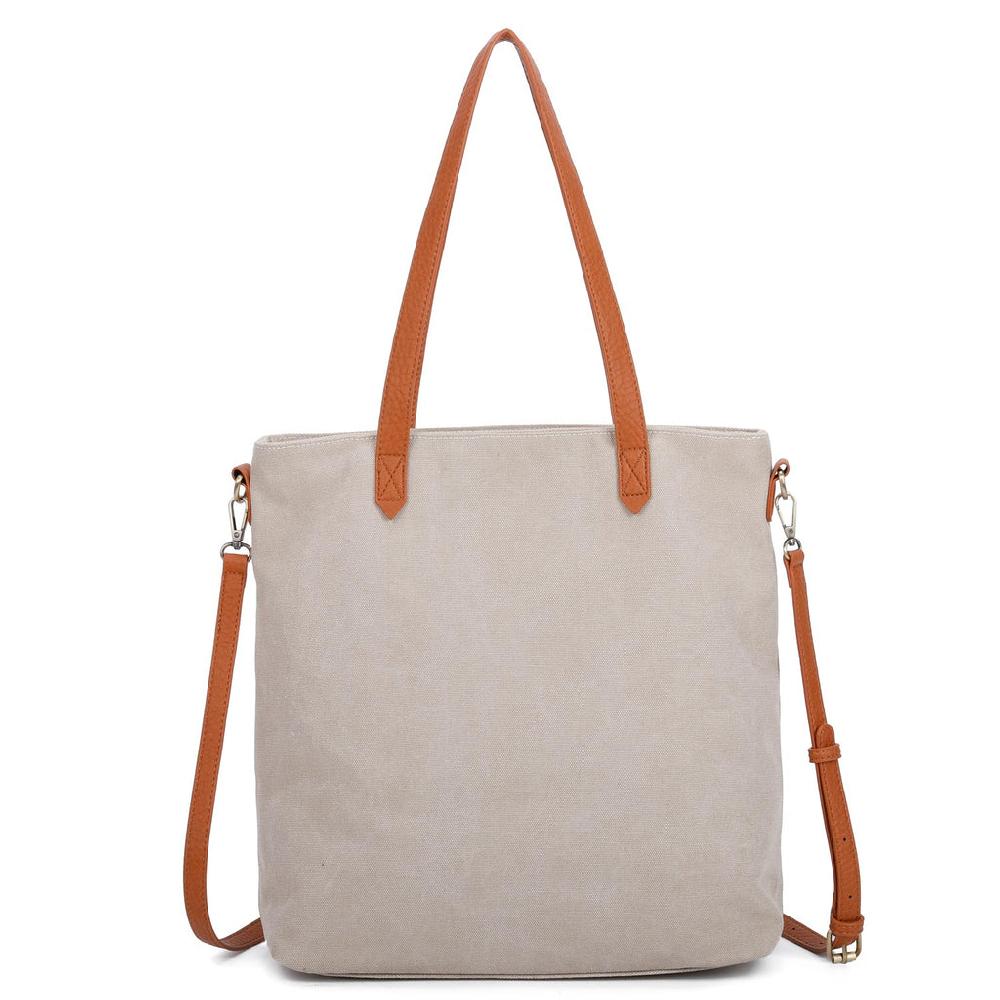 ampere creations The Katrina Canvas Tote - Smoke