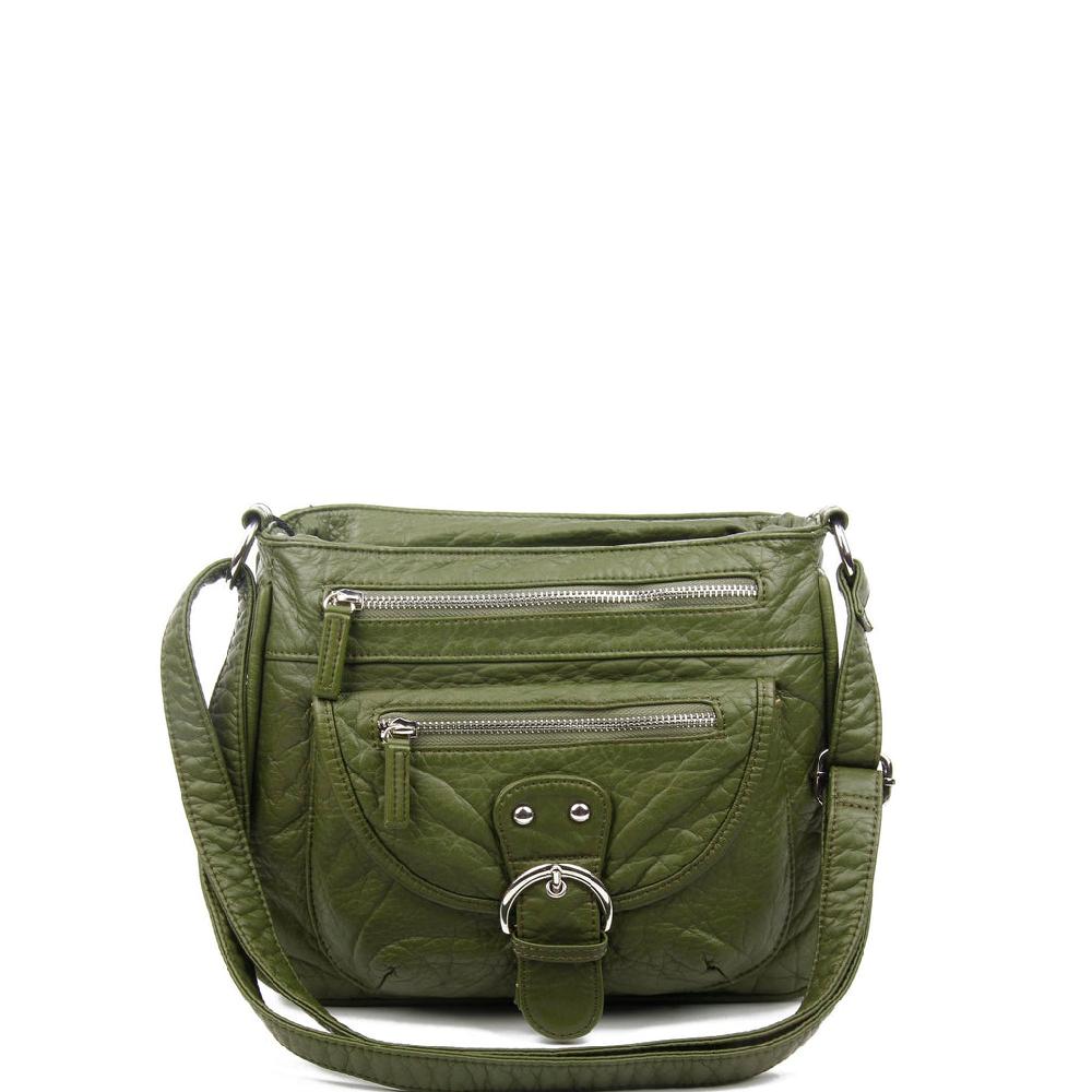 ampere creations The Lorie Crossbody - Army Green