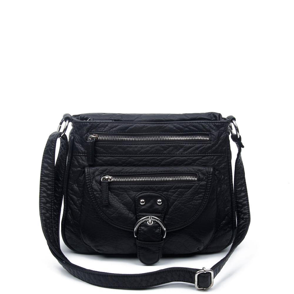 ampere creations The Lorie Crossbody - Black