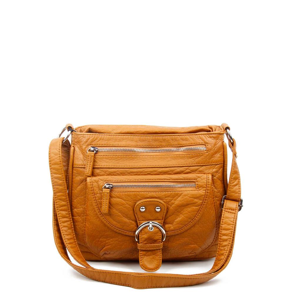 ampere creations The Lorie Crossbody - Light Brown