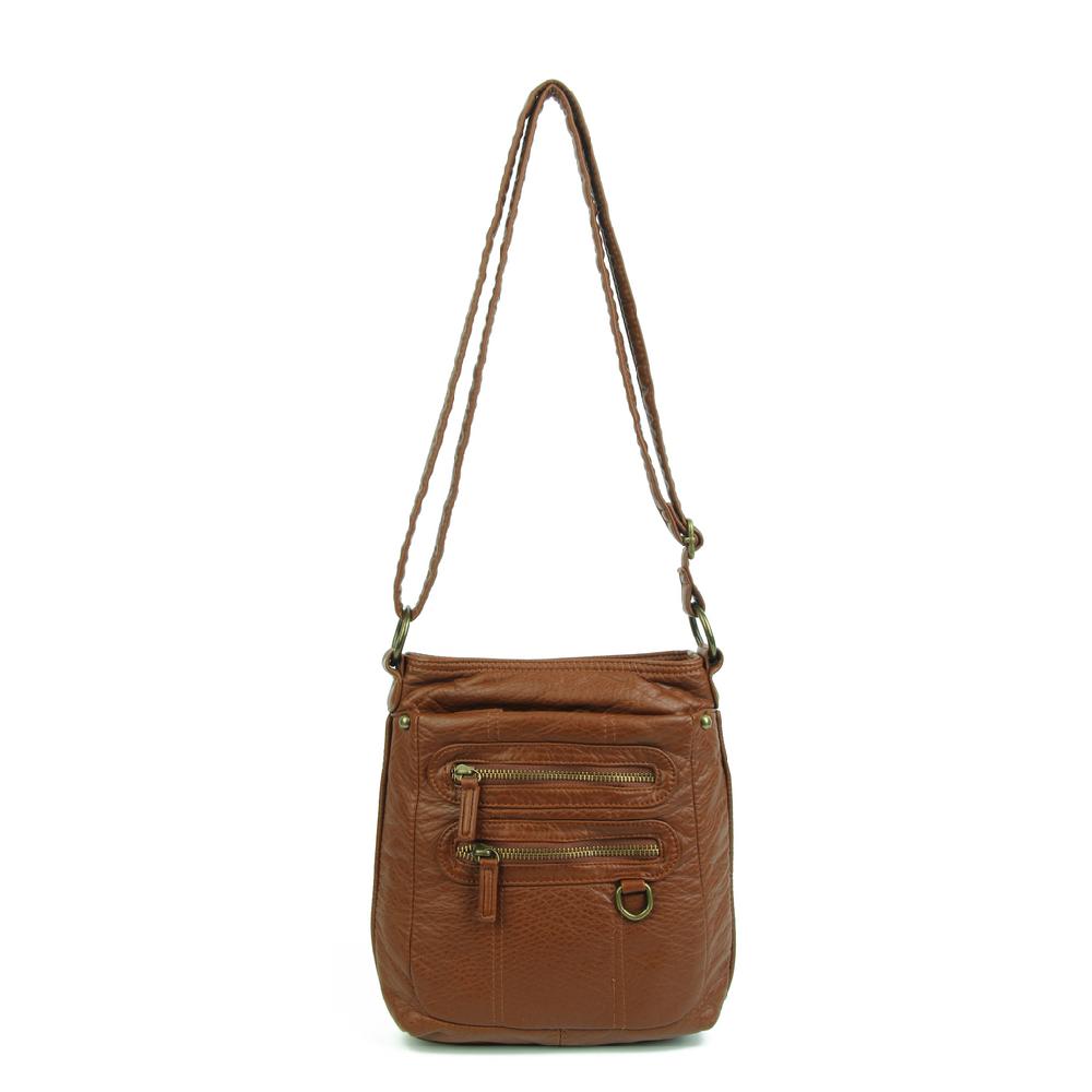 ampere creations The Willa Crossbody - Brown