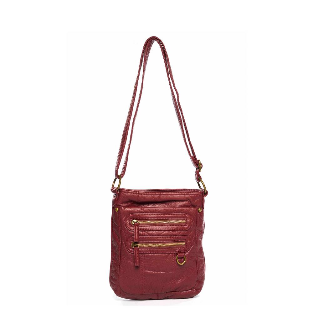 ampere creations The Willa Crossbody - Burgundy