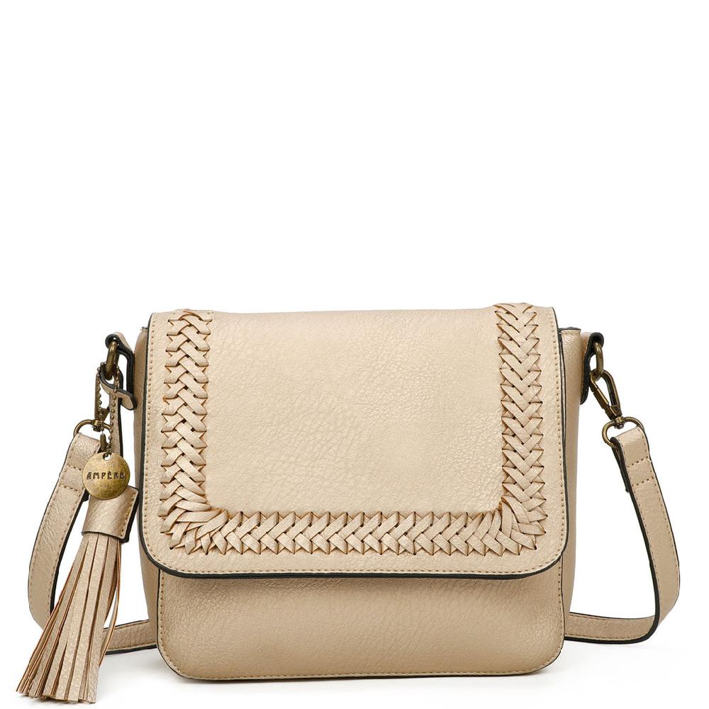 ampere creations Della Crossbody Vegan Leather - Copper