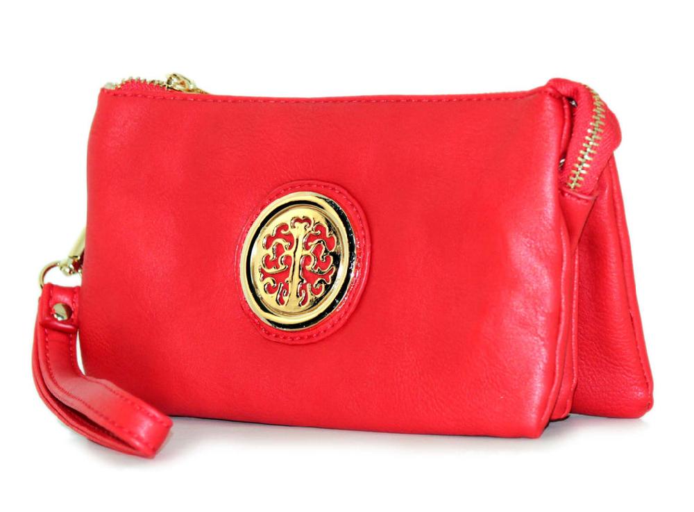 ampere creations The Janey Jane Wallet Crossbody - Red