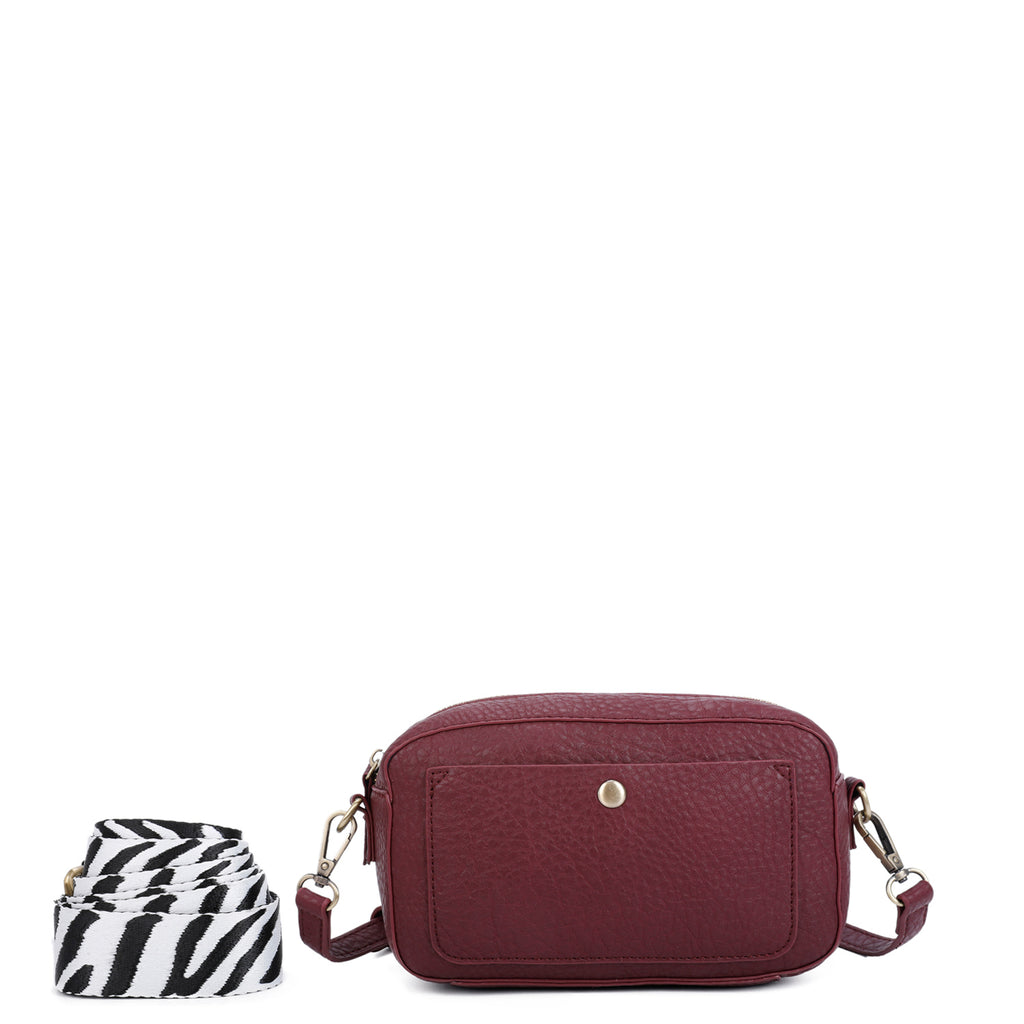 ampere creations The Sustainable Betty Crossbody - Eggplant