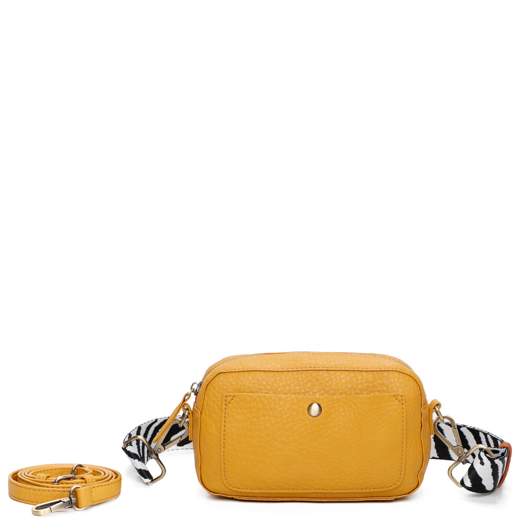 ampere creations The Sustainable Betty Crossbody - Mustard
