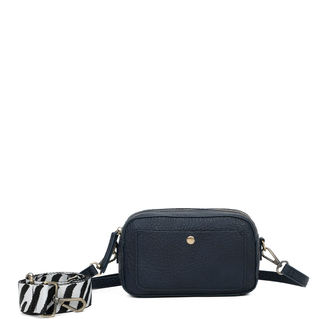 ampere creations The Sustainable Betty Crossbody - Navy Blue
