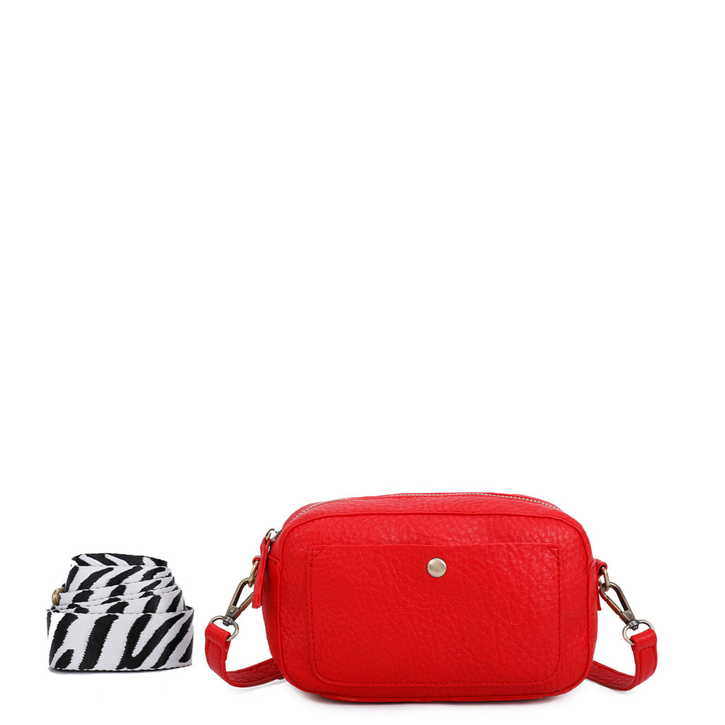 ampere creations The Sustainable Betty Crossbody - Ruby