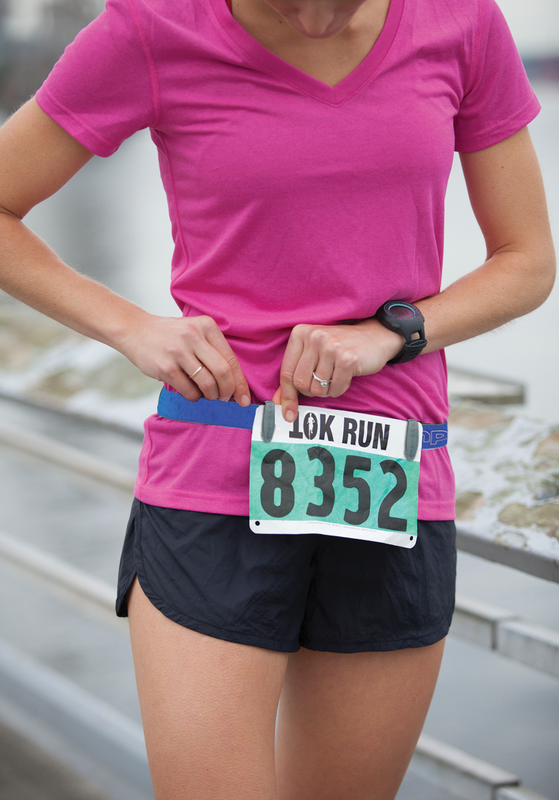 Amphipod Race-Lite™ Quick-Clip Luxe Number Belt