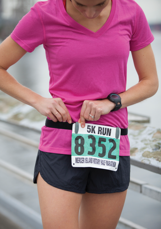 Amphipod Race-Lite™ Quick-Clip Number Belt