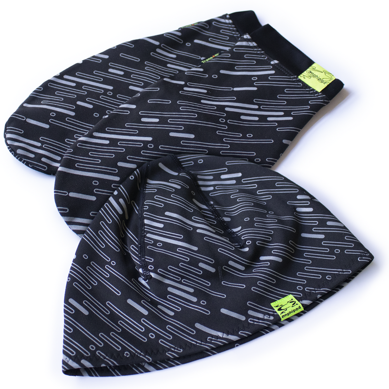 amphipod Trans4m™ Convertible Run Gloves & RunLite™ Beanie Set