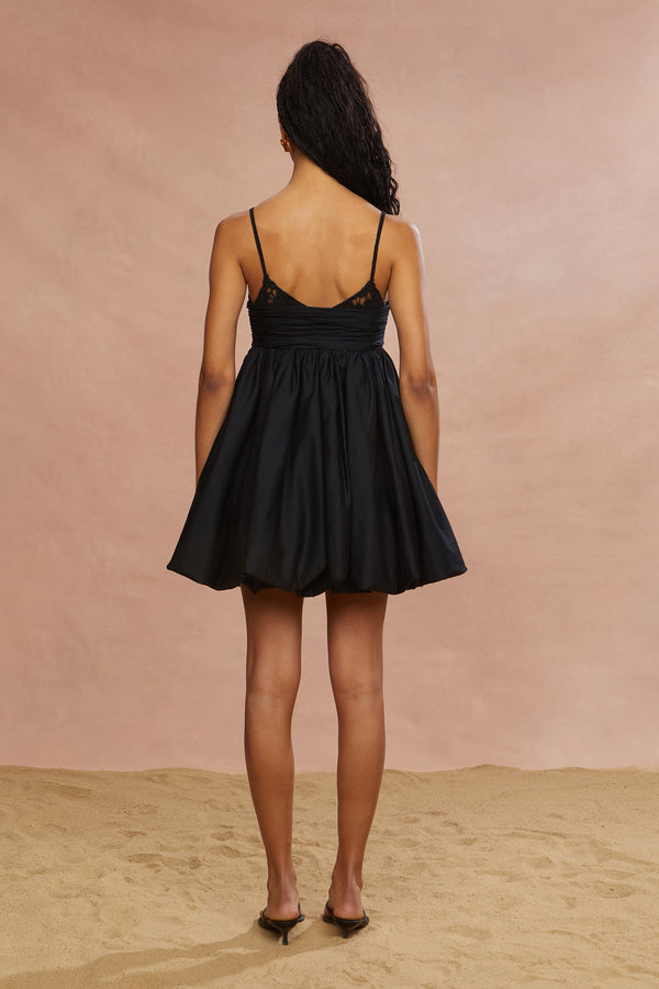 Amur Alexa Mini Bubble Dress Black
