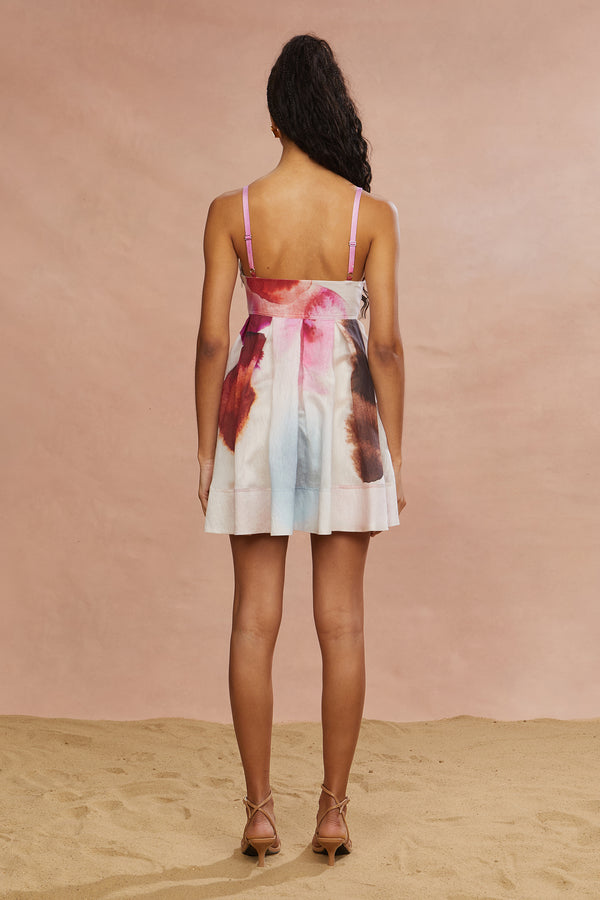 Amur Allison Printed Mini Dress Mirage