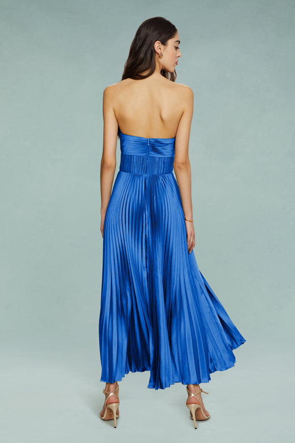 Amur Belle Dress Deep Oceans