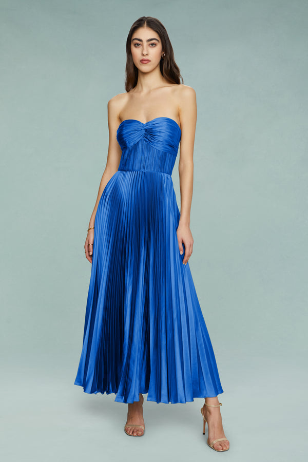 amur Belle Dress Deep Oceans