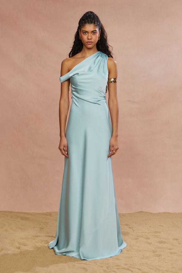 amur Chloe Gown Tachyon Blue