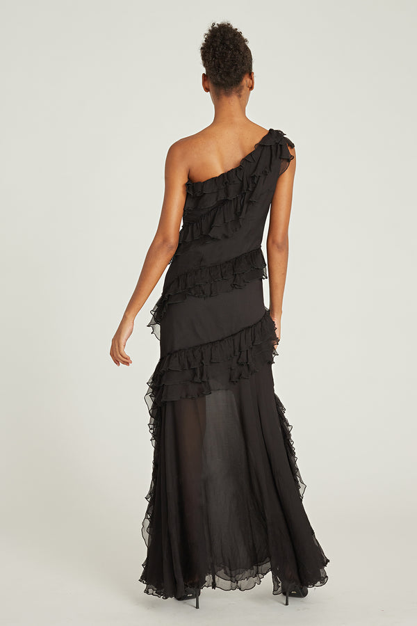 Amur Harlow Gown Black