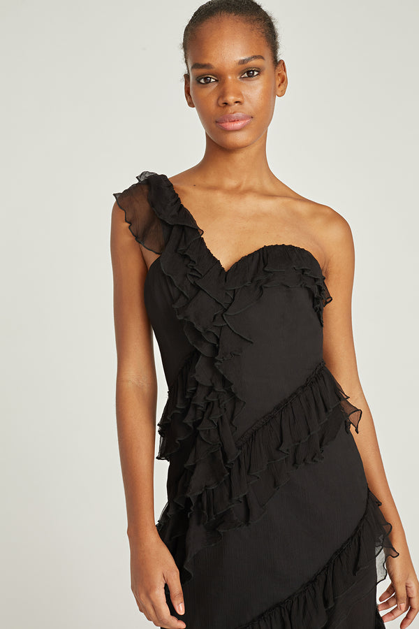 Amur Harlow Gown Black