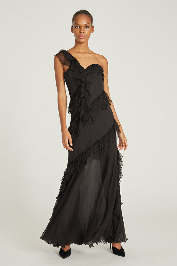 amur Harlow Gown Black